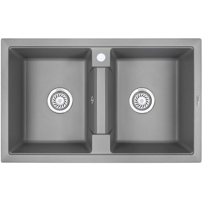 Кухонная мойка GRANULA GR-8101 алюминиум 8101 ALYUMIHIYM